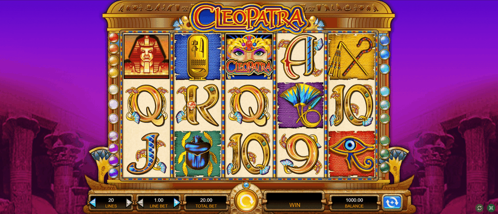 Διαδικτυακός κουλοχέρης Cleopatra